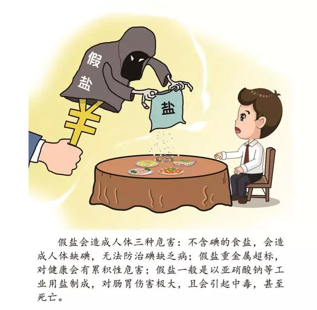 假盐危害大，如何识别假盐？
