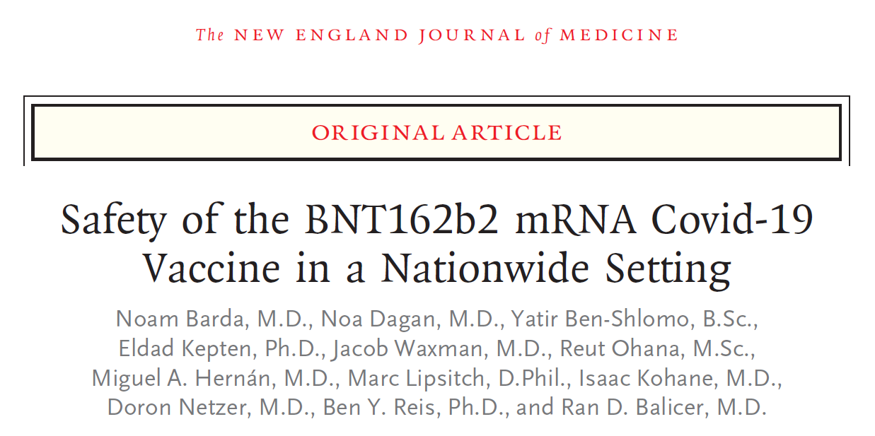NEJM：史上最大规模真实世界研究，颠覆对新冠疫苗副作用的认知