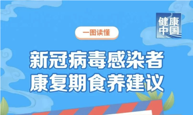 收藏！新冠病毒感染者康复期食养建议【科学防疫小贴士】（86）
